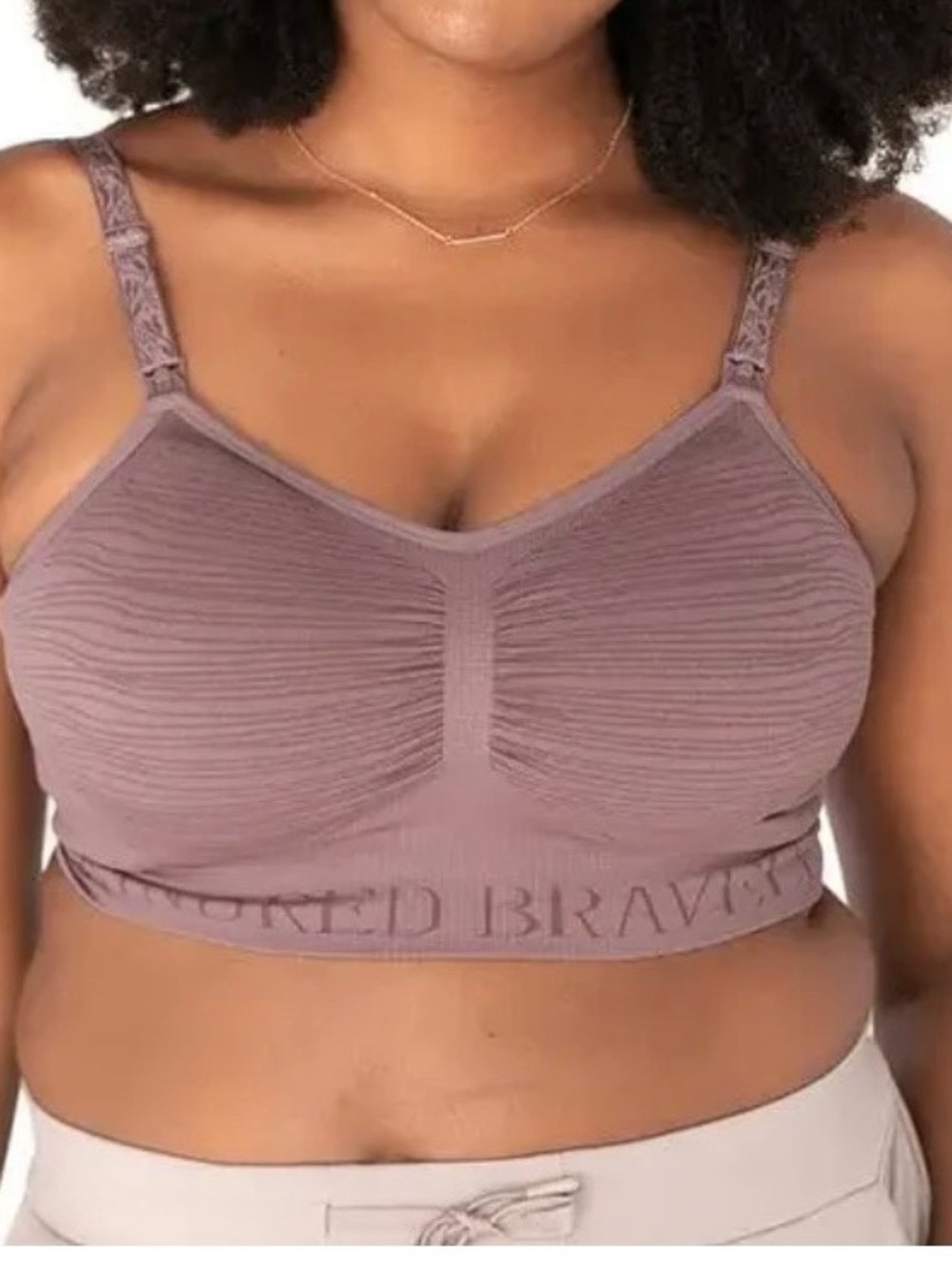 NWT Kindred Bravely Sublime Hands-Free Pumping & Nursing Bra in Twlight Large